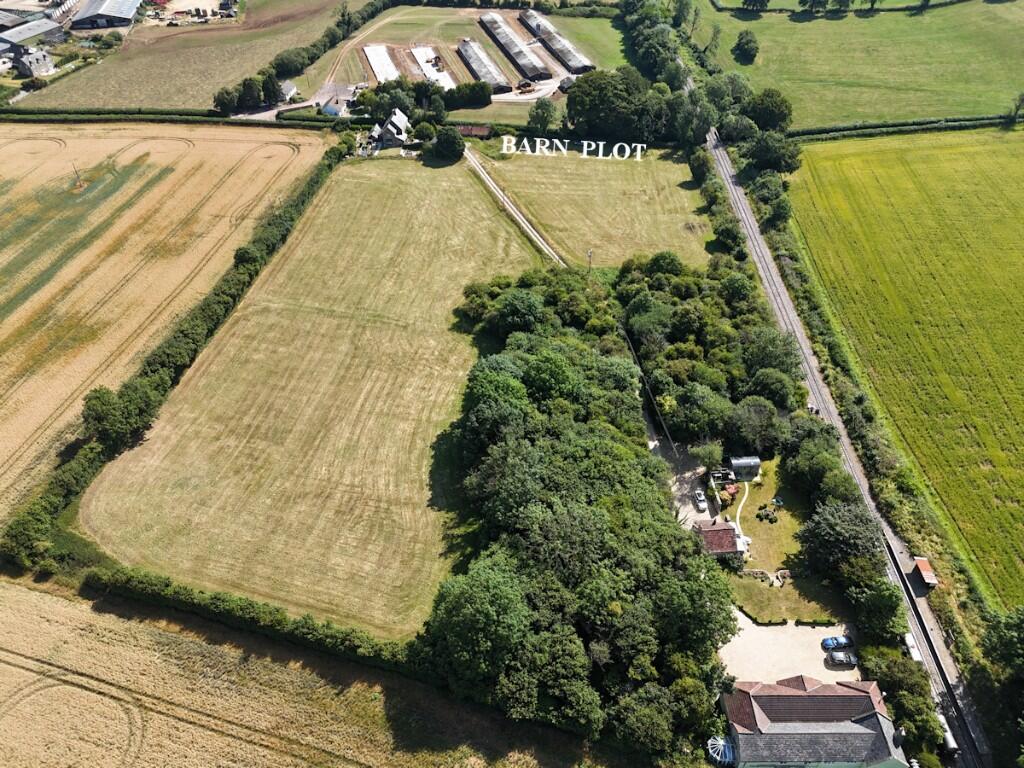 Aerial view from W