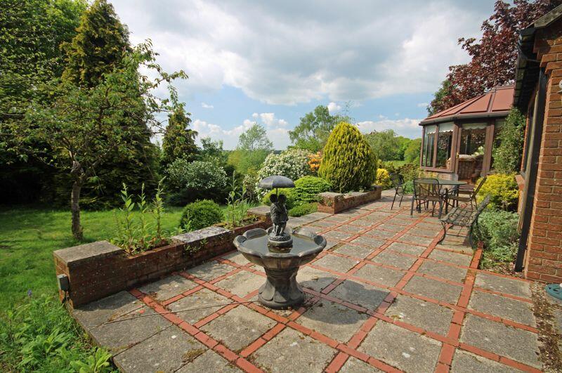 Patio and garden 