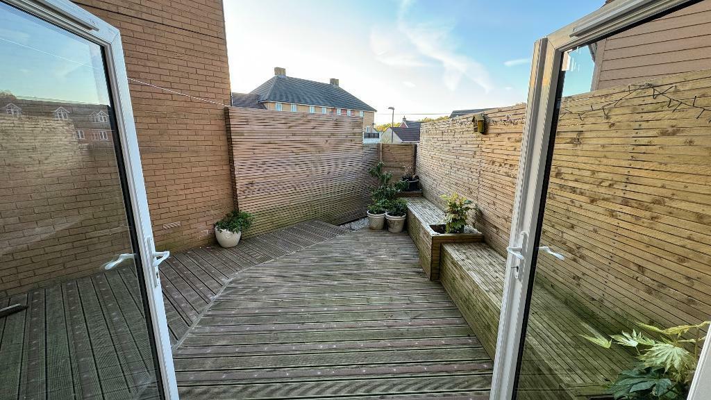 French doors from lounge to terrace