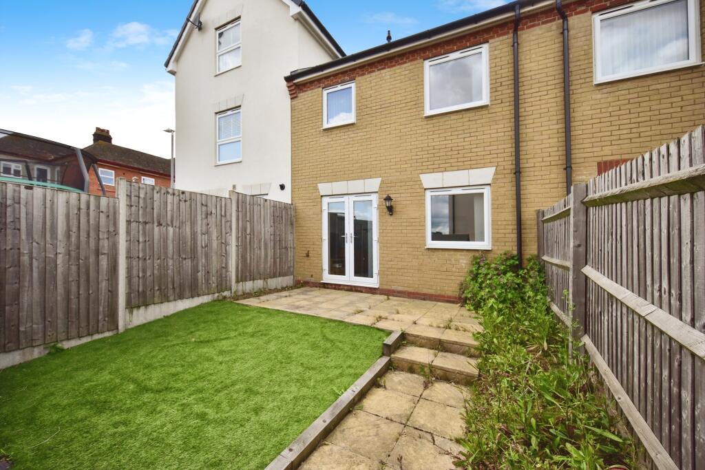 Back View Of The Property From The Private Rear Garden