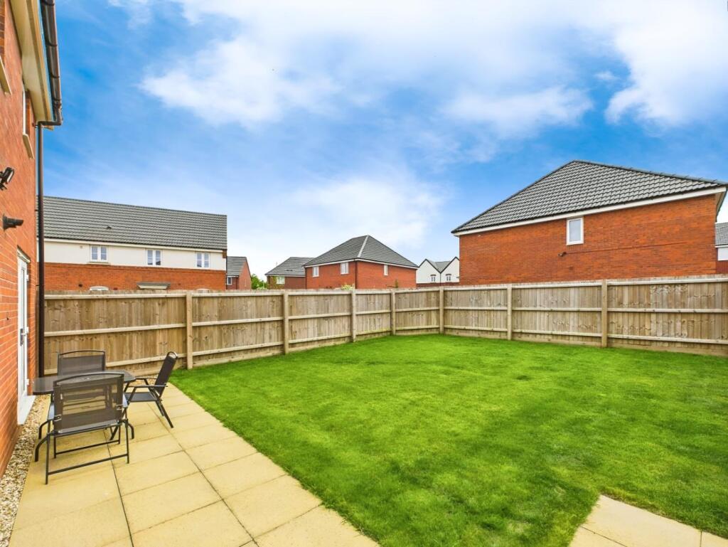 Rear garden