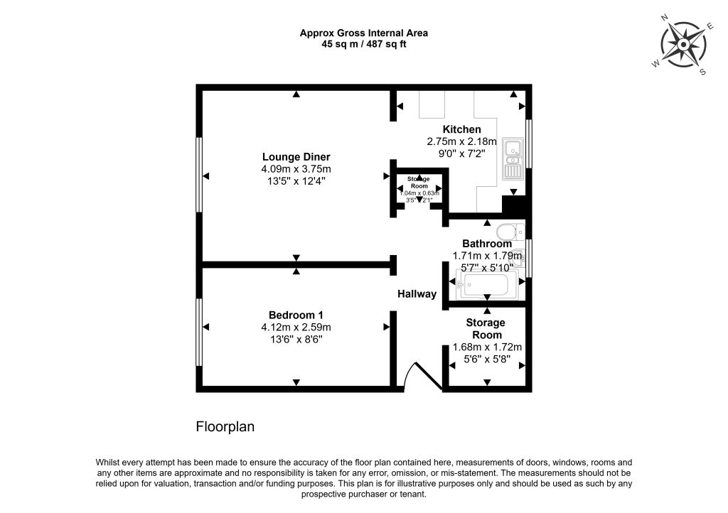 Flat 77 New Road, Datchet, Slough,SL3 9JA
