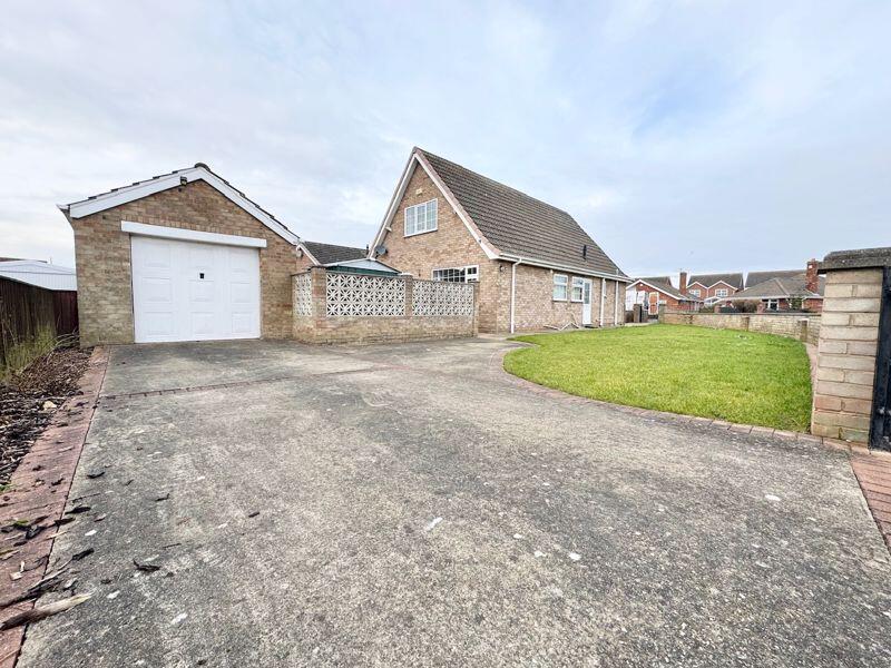 Driveway and side garden