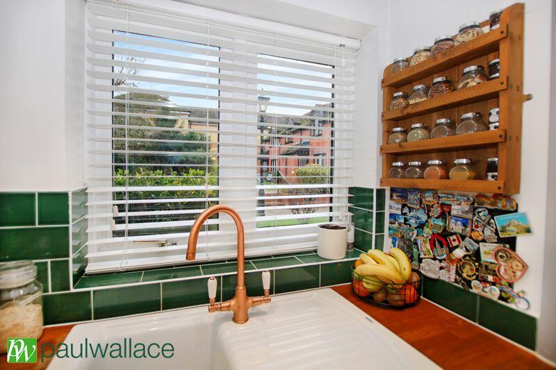 Kitchen View of Gardens