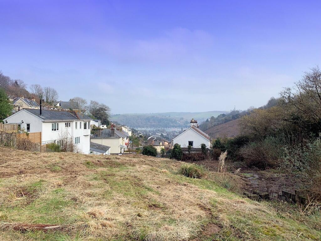 View over site