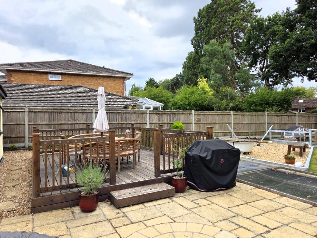 Rear garden