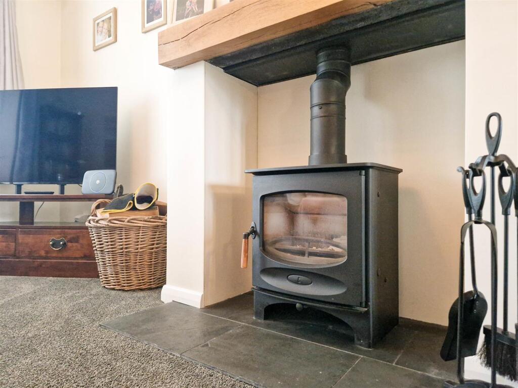 Feature fireplace