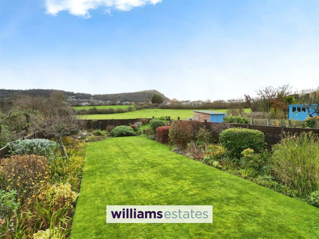 Rear Garden and View