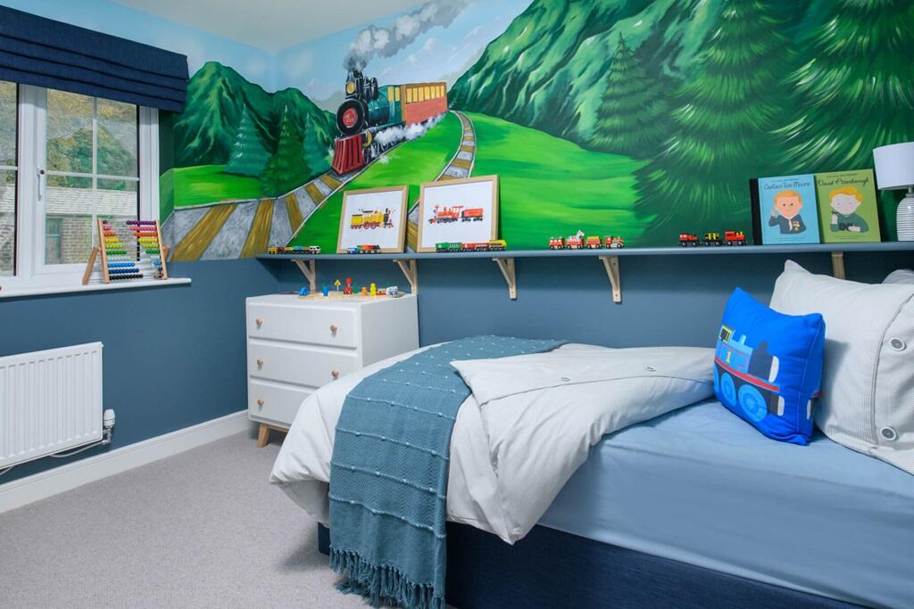 Perfect size for a child's room or home study in bedroom 3
