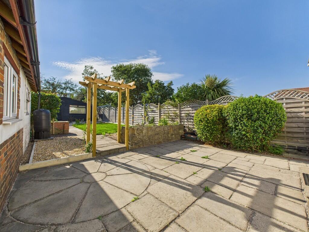 Rear garden