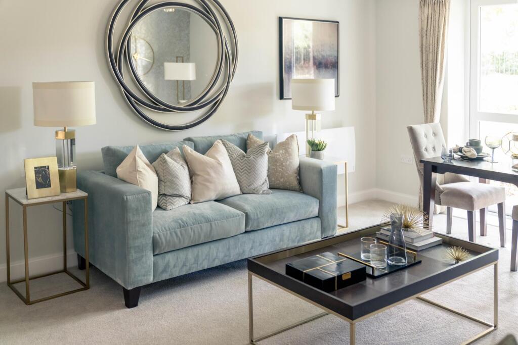 Hewson Court, Hexham - Living Room  
