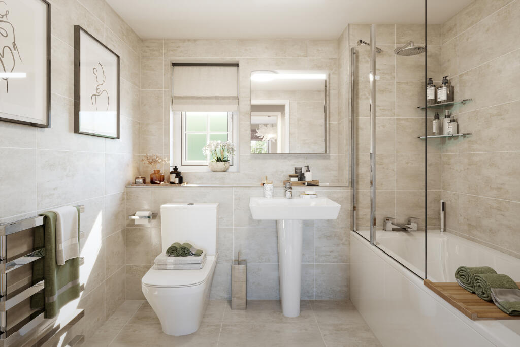 Bathroom in a 2 bed Ambersham