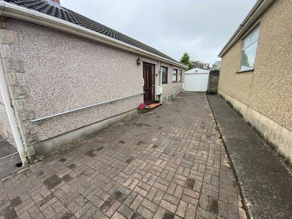 Driveway and garage