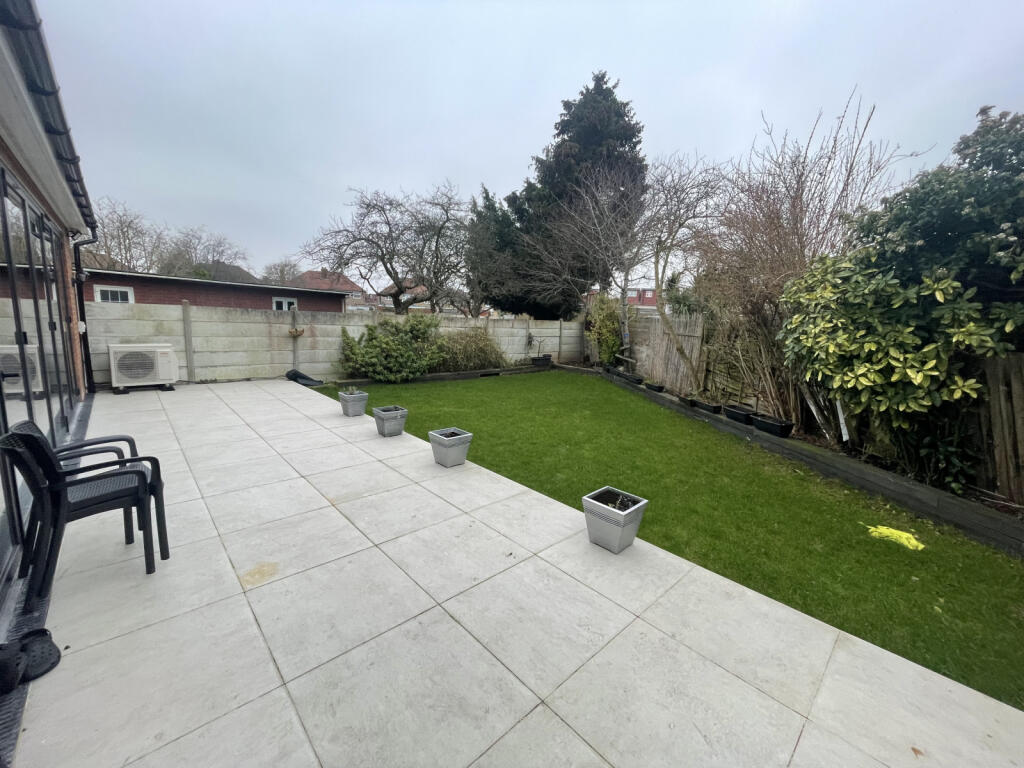Rear garden