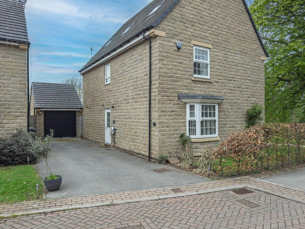 Rear driveway