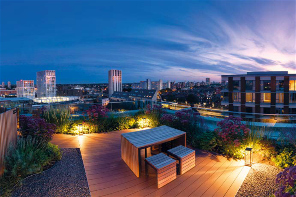 Rooftop terrace 