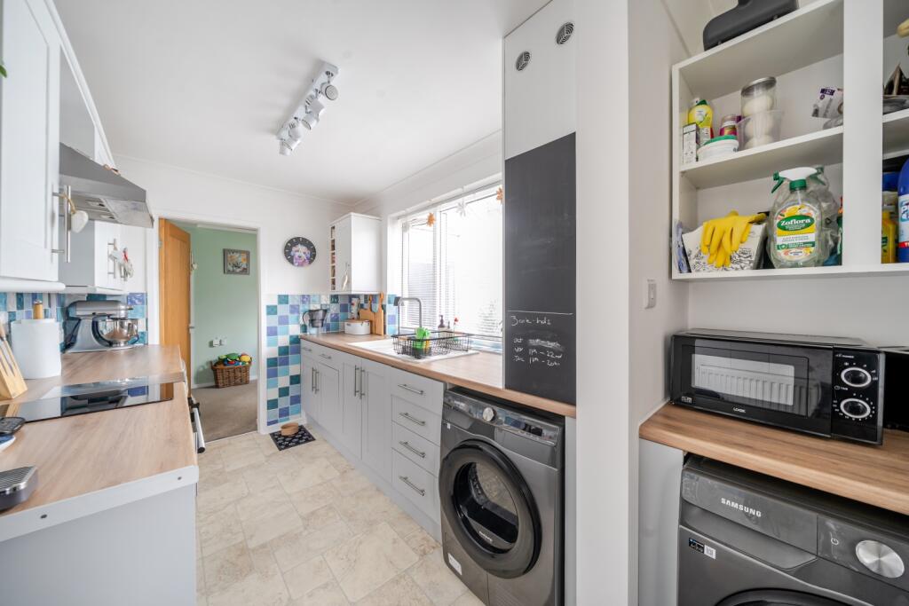 Kitchen from back door