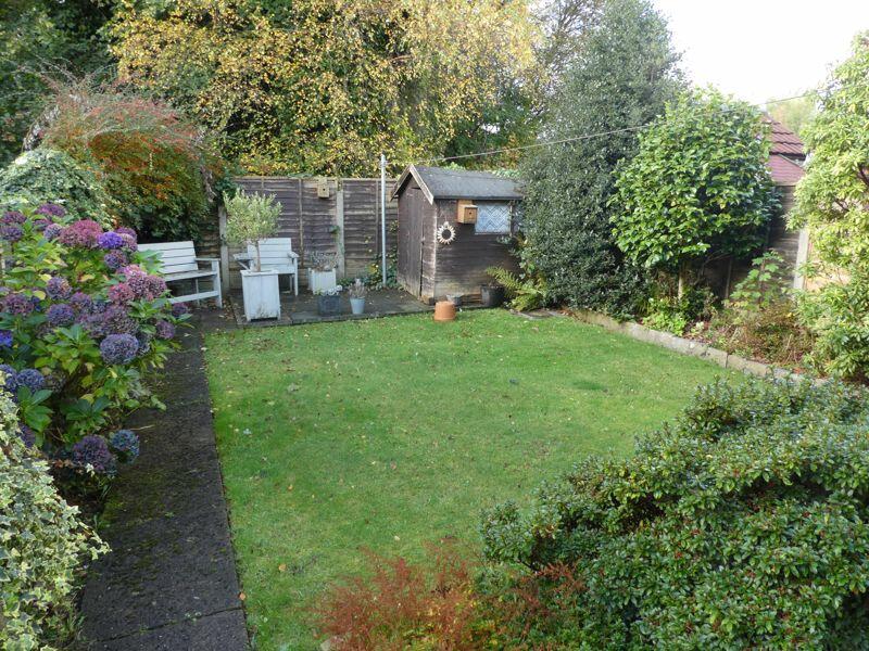 Rear garden