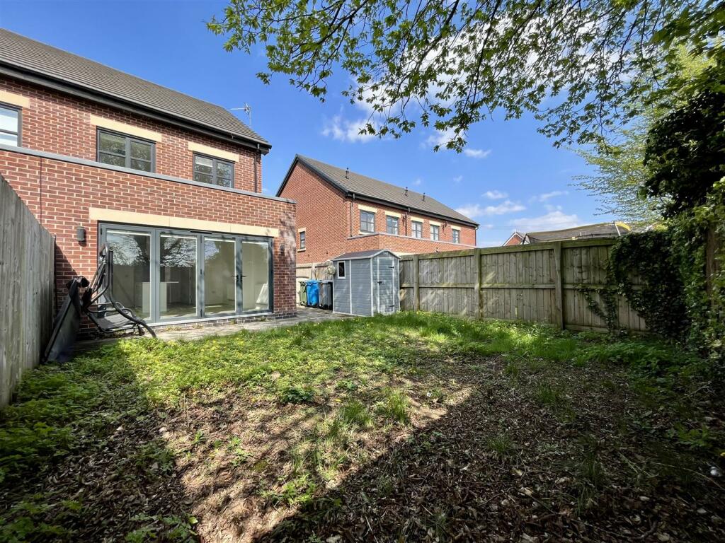 Rear of Property