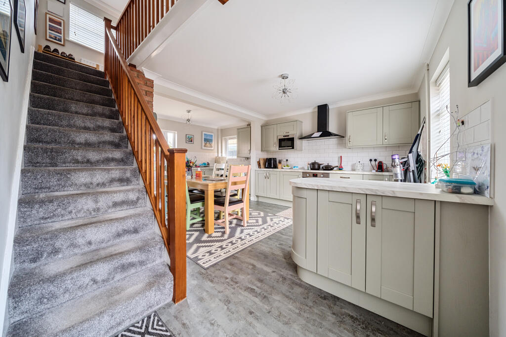 Stairs/Kitchen