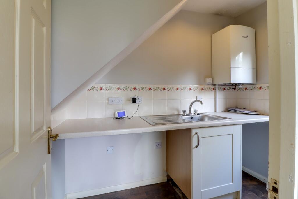 Separate Utility with direct access into garden