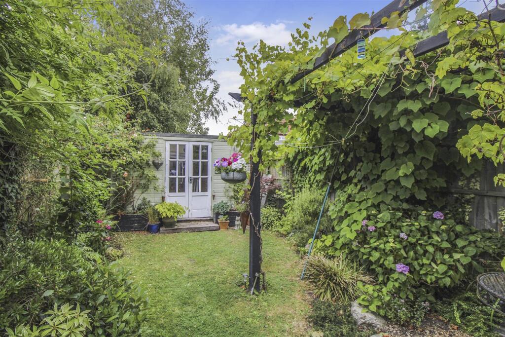 Rear garden
