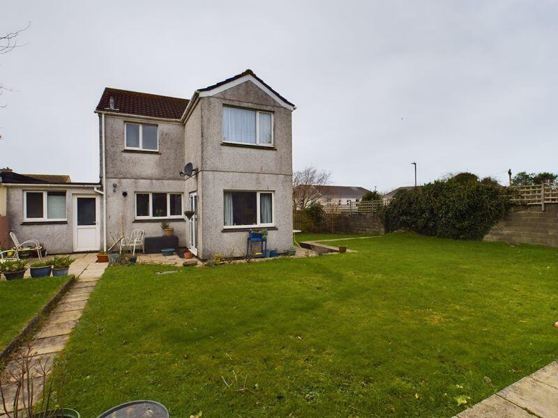 rear elevation and garden