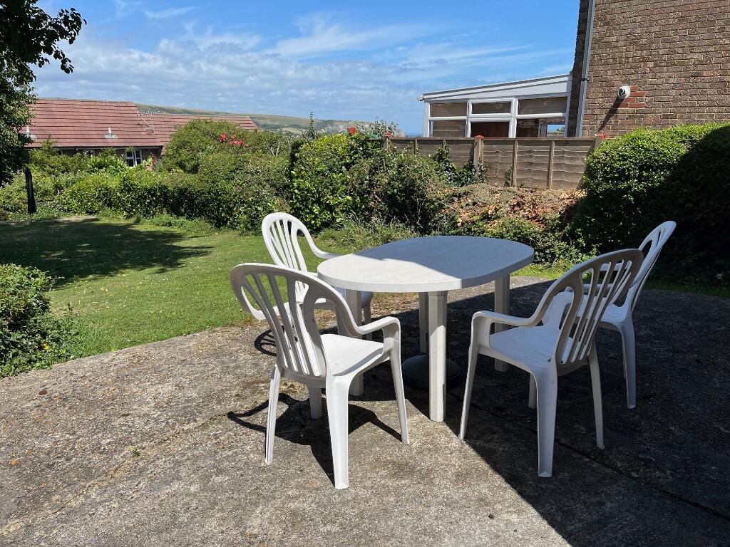 Rear patio