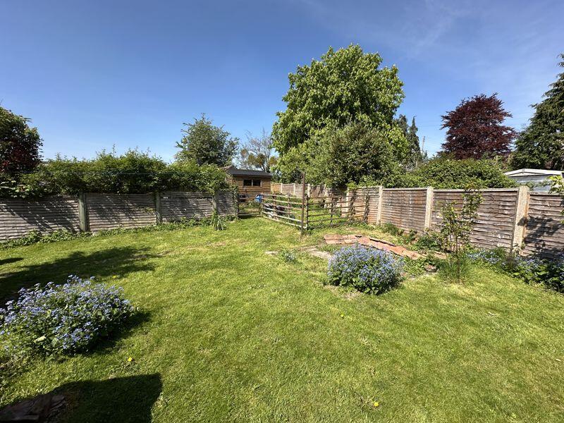 Rear garden