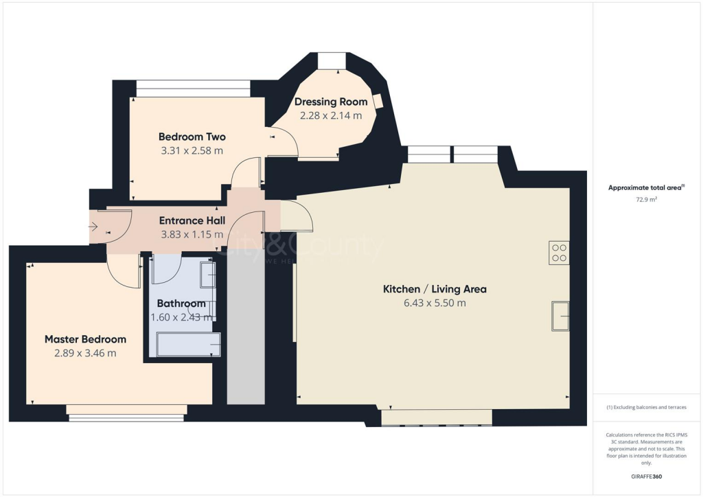 Flat Two Floor Plan
