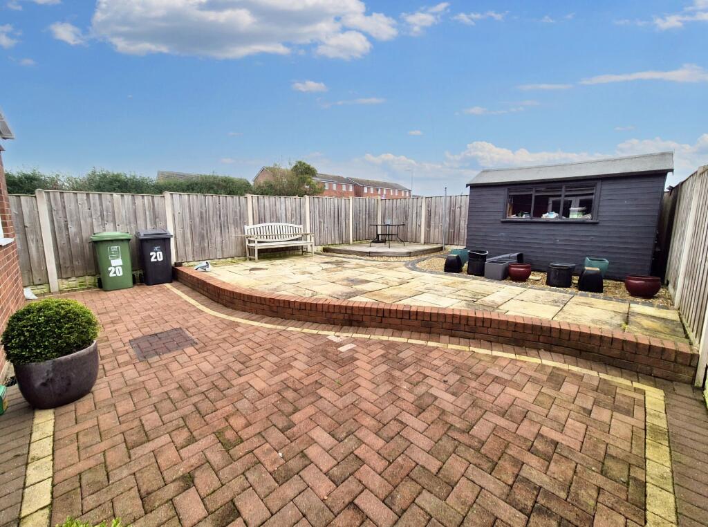 Rear garden