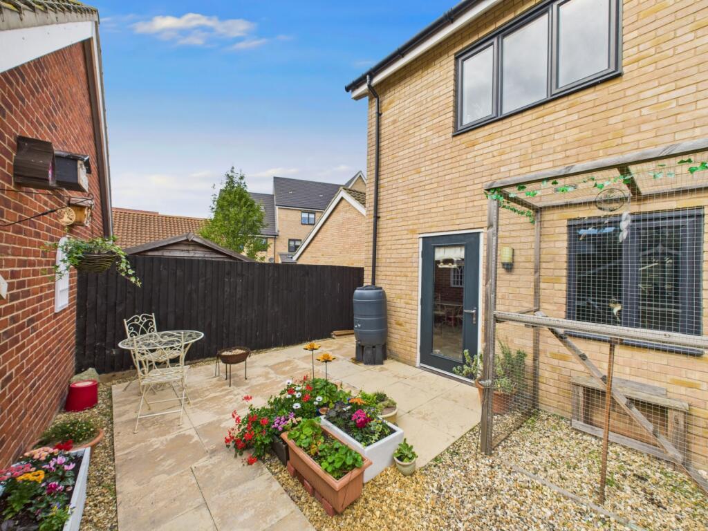Rear garden