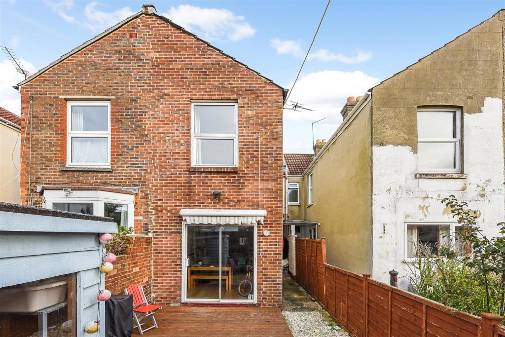 Rear of Property