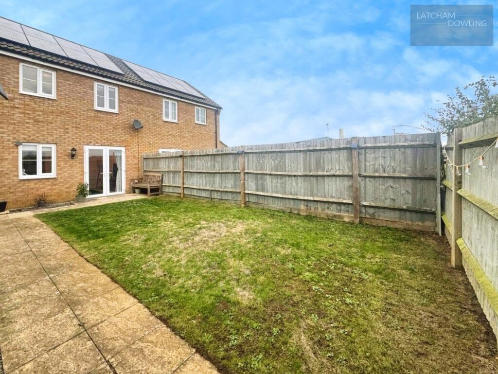 Rear garden