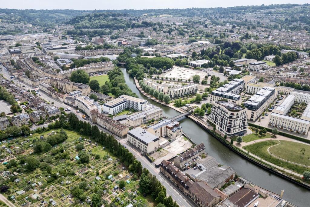 16 South Buildings, Riverview Court, BA1 3SA - Aer