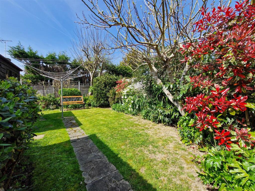 west facing garden