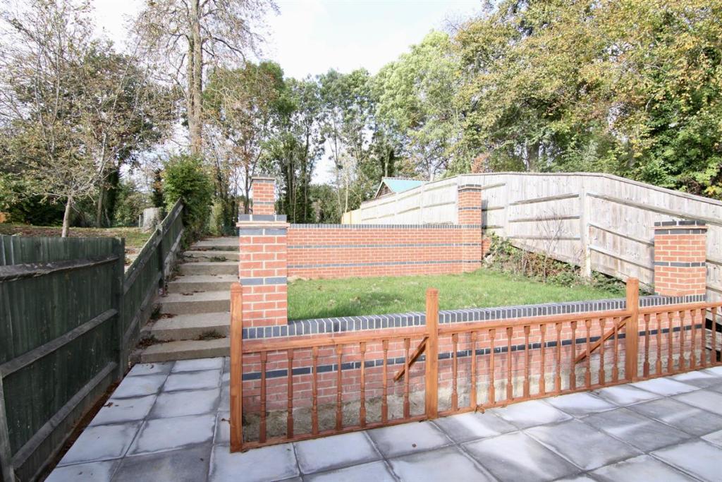 Rear garden
