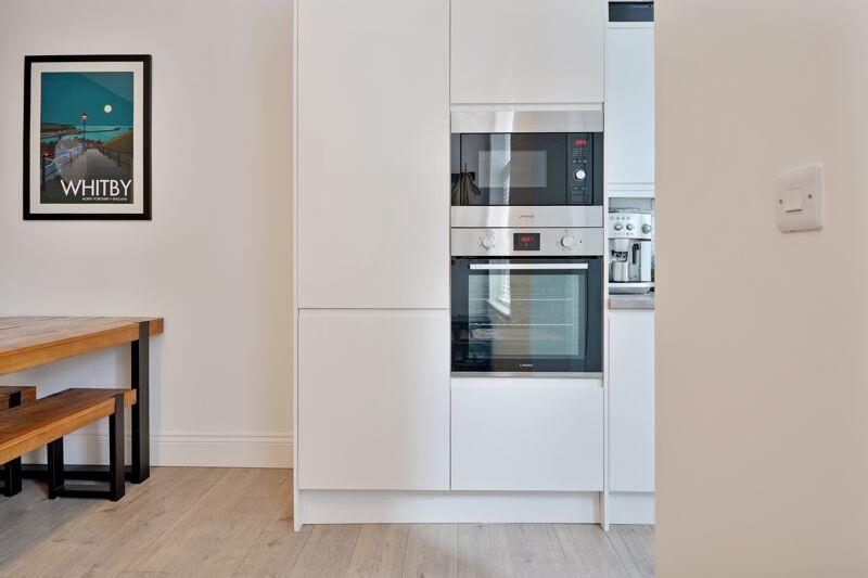 Kitchen Units into Dining Area
