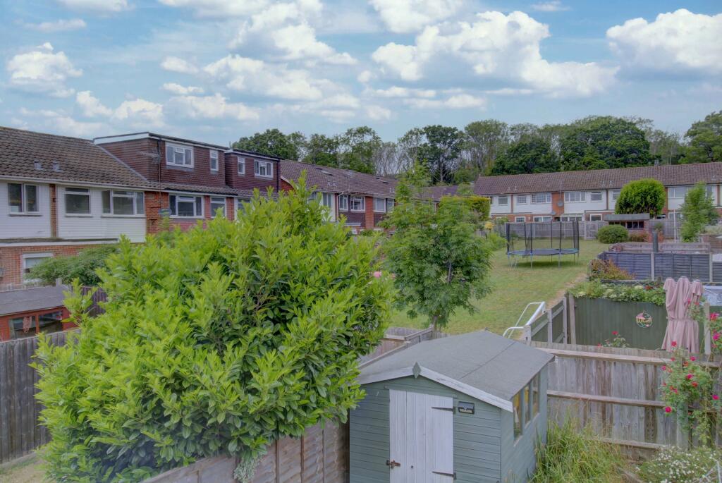 Outlook to residents communal garden