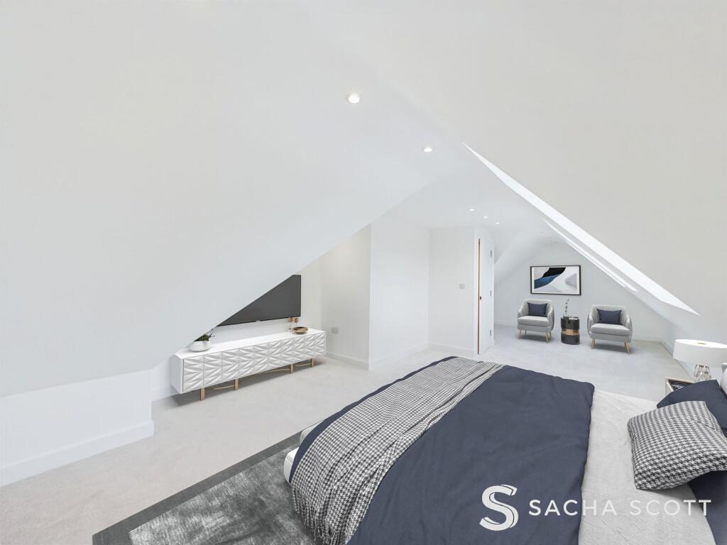 Loft Bedroom - AI Generated ¿ Illustrative Only