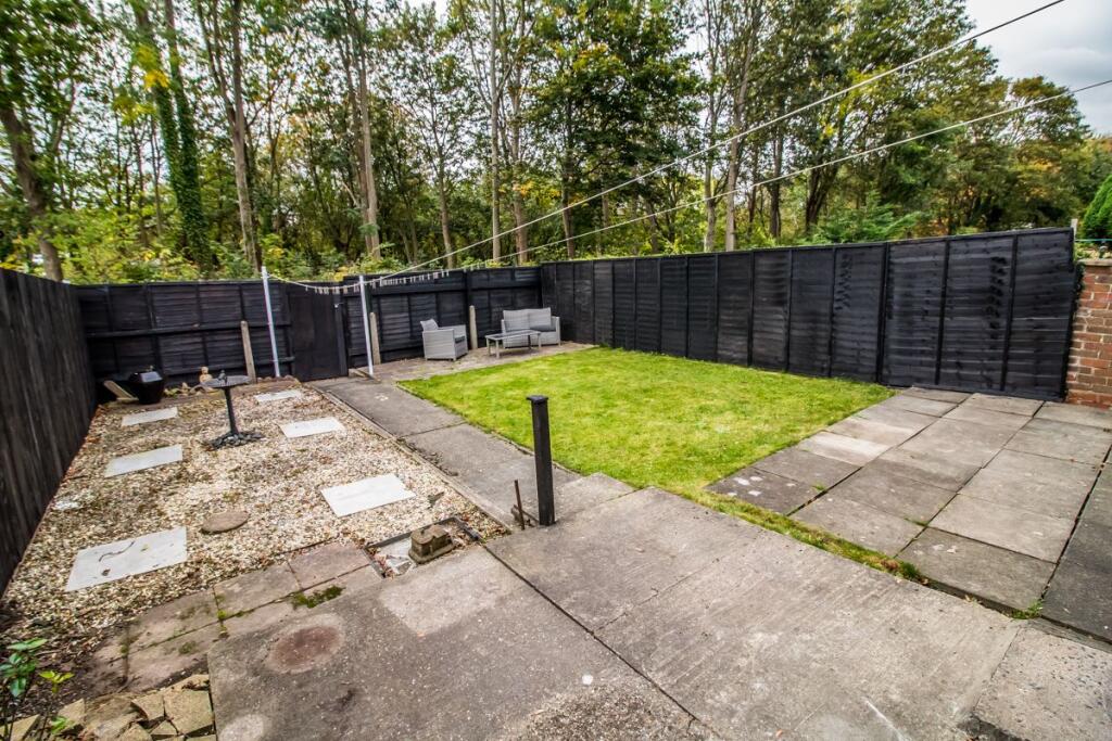 Rear Garden. 
