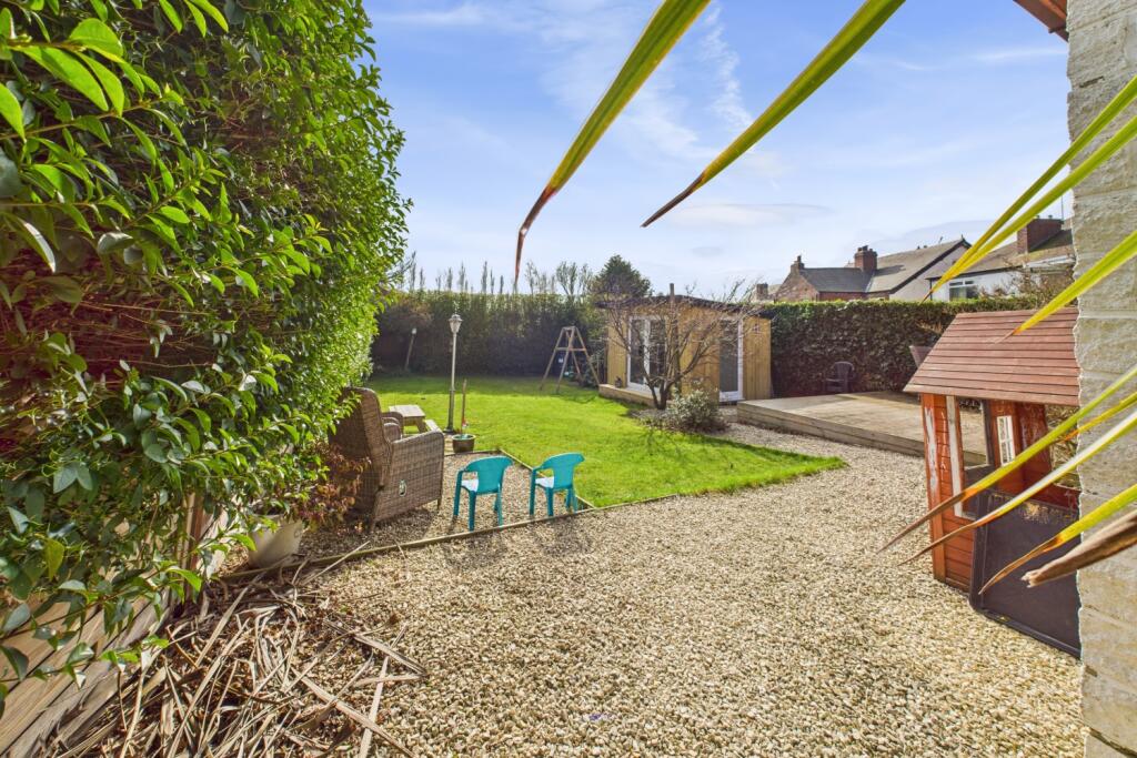 Rear garden