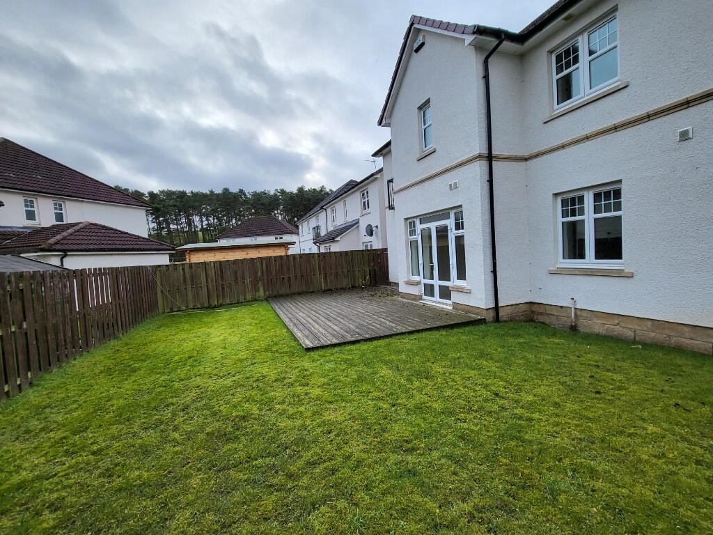 Rear garden