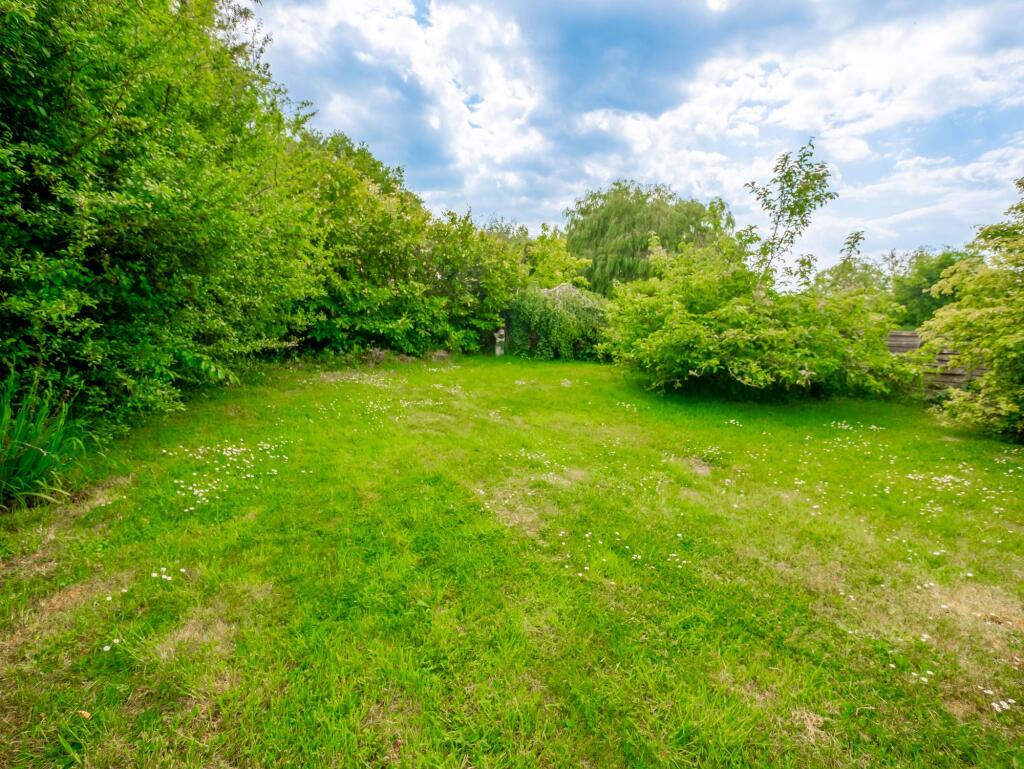 Rear Garden Irregular shaped approx 85' (25.91m)