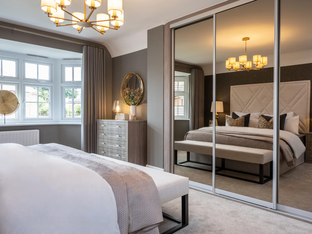 Main bedroom of the Hampstead, a 5 bedroom house