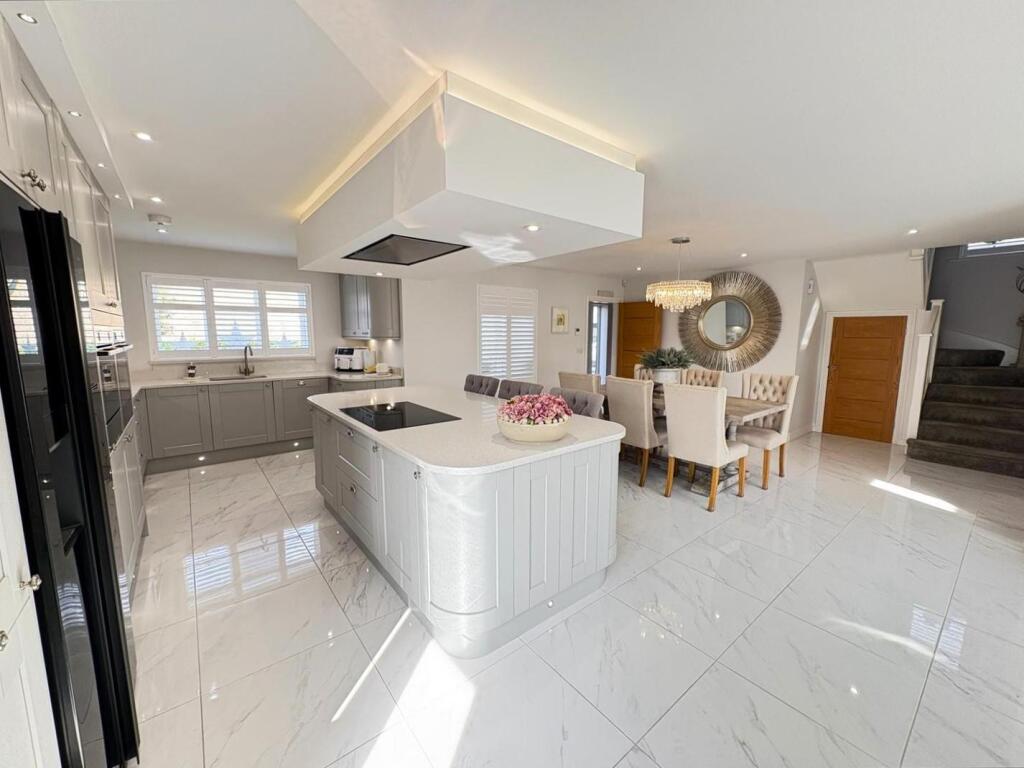 Kitchen/Dining/Living Space