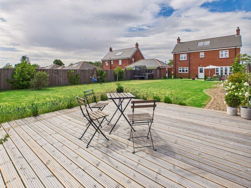 Timber Decking &amp; Rear Garden