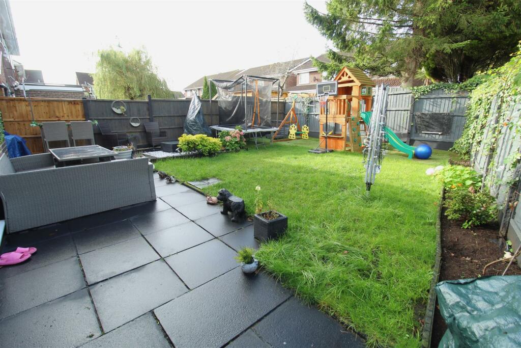 South West Facing Rear Garden