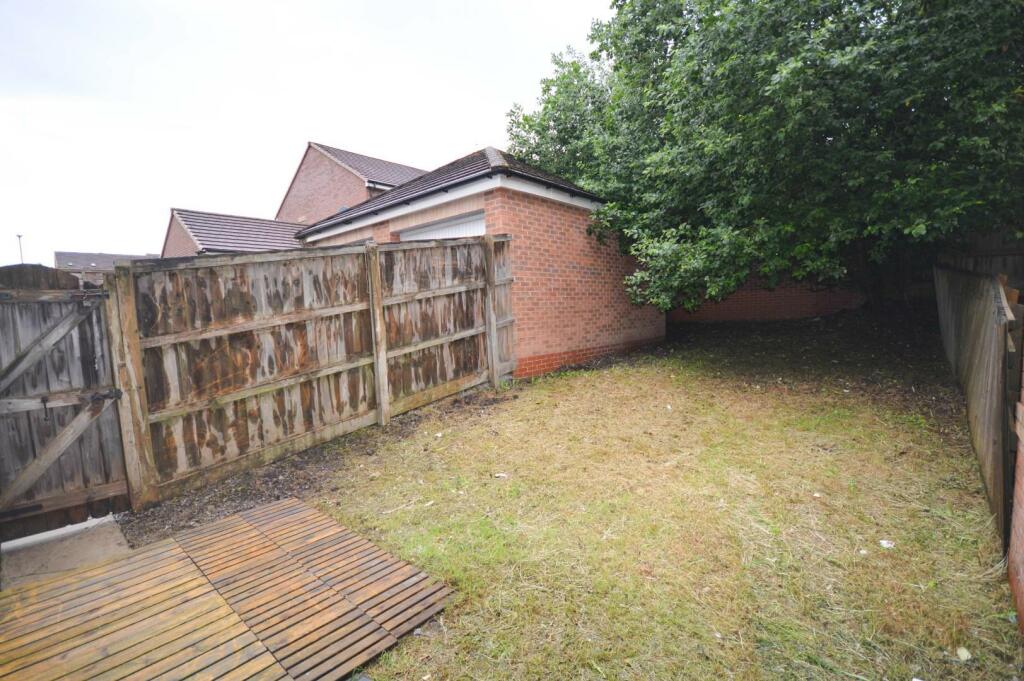 Outside - Rear Garden/Garage