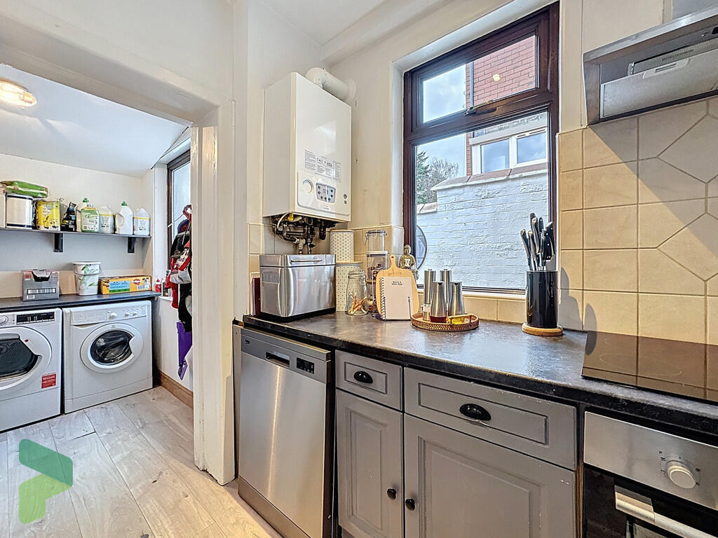 Kitchen through t...